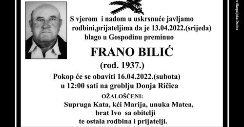 Frano Bilić