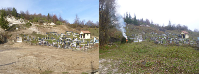 SLIKE Uređenje groblja u Zlavasti